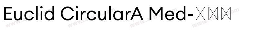 Euclid CircularA Med字体转换